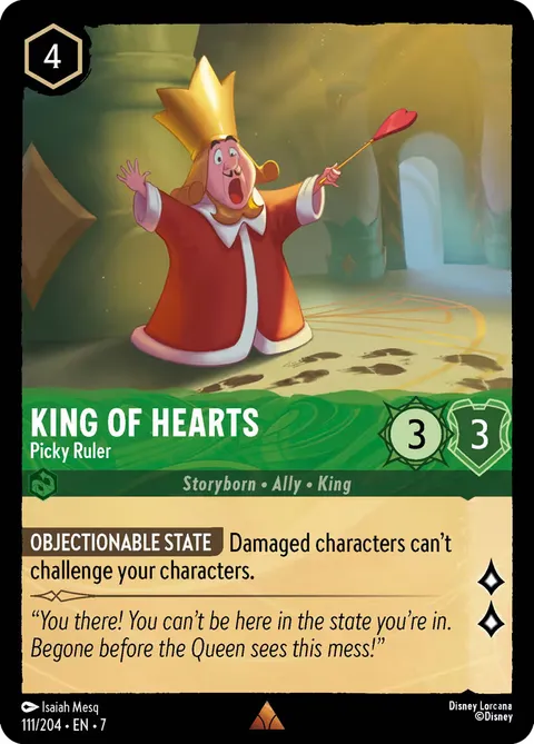 King of Hearts — Picky Ruler