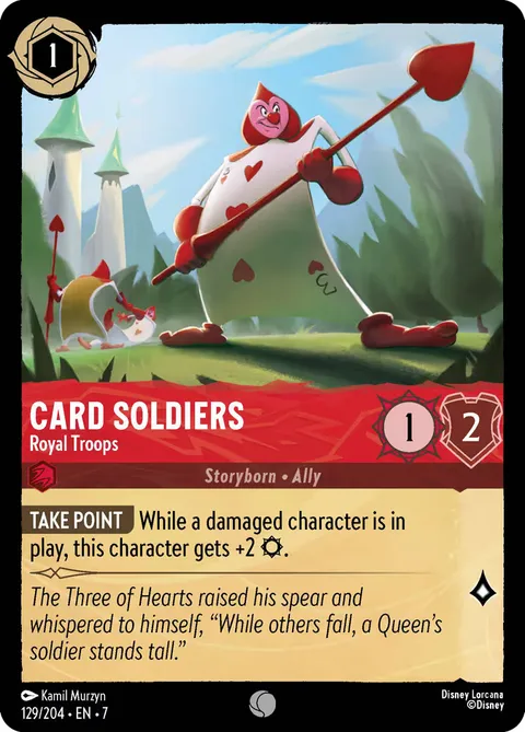 Card Soldiers — Royal Troops