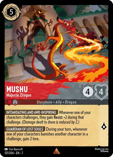 Mushu — Majestic Dragon