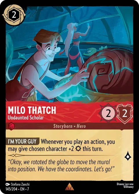 Milo Thatch — Undaunted Scholar