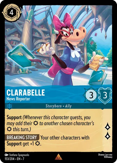 Clarabelle — News Reporter