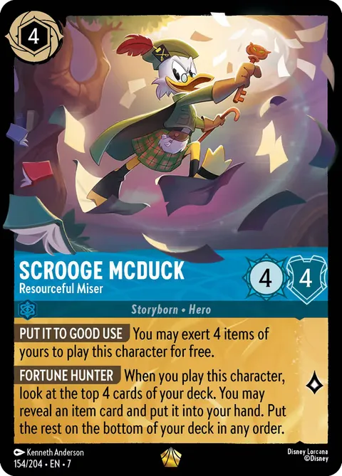 Scrooge Mcduck — Resourceful Miser