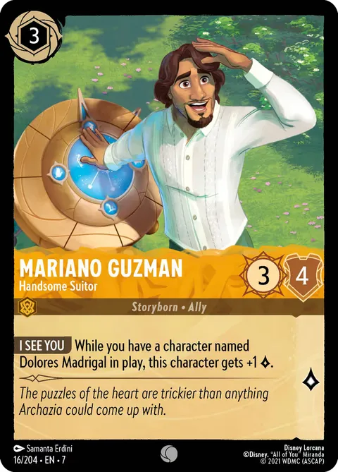 Mariano Guzman — Handsome Suitor