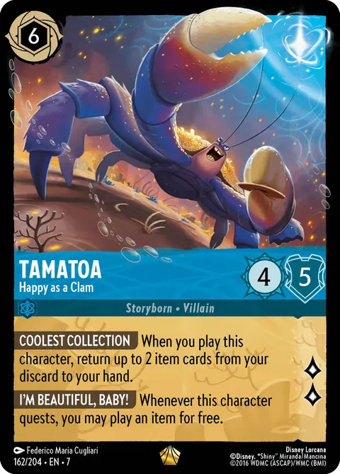 Tamatoa — Happy as a Clam