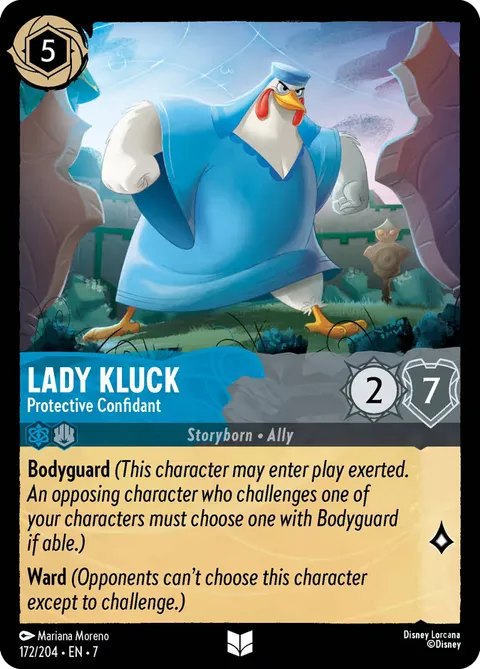 Lady Kluck — Protective Confidant