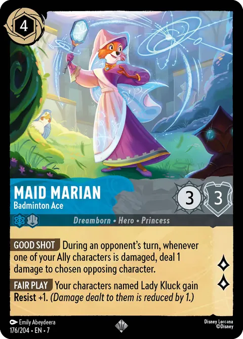 Maid Marian — Badminton Ace