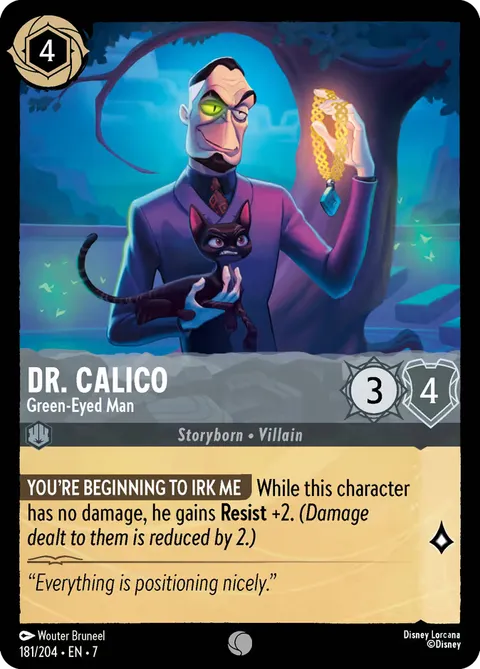 Dr. Calico — Green-Eyed Man