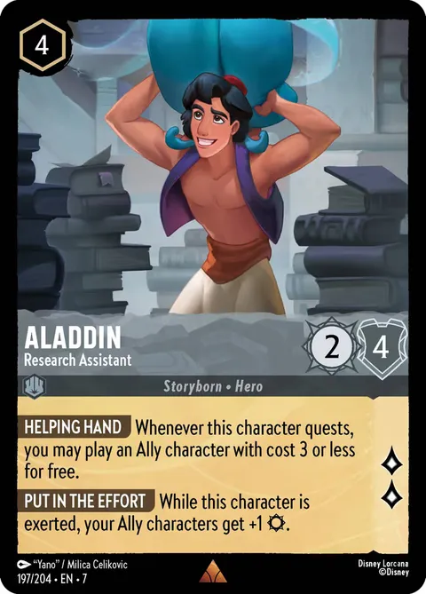 Aladdin — Research Assistant