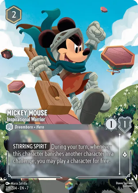 Mickey Mouse — Inspirational Warrior