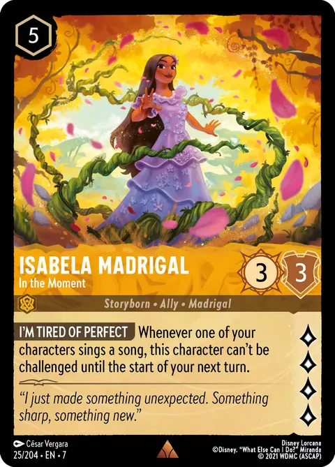 Isabela Madrigal — In the Moment