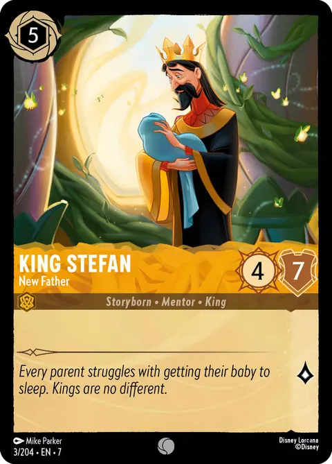 King Stefan — New Father