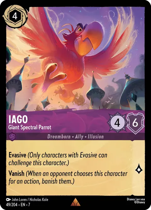 Iago — Giant Spectral Parrot