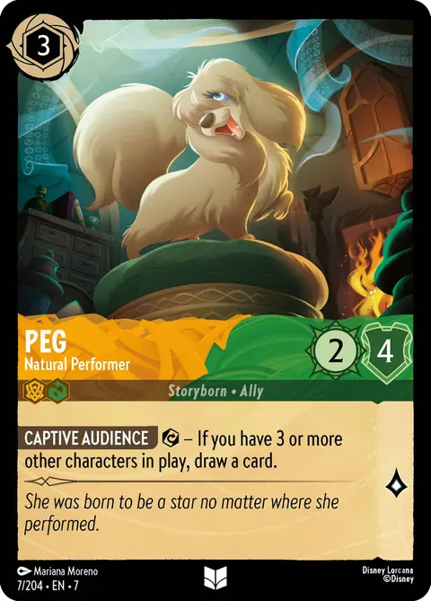 Peg — Natural Performer
