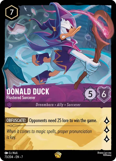 Donald Duck — Flustered Sorcerer
