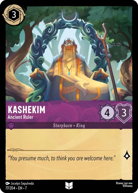 Kashekim — Ancient Ruler