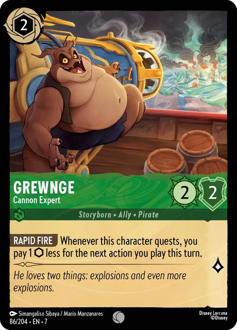 Grewnge — Cannon Expert