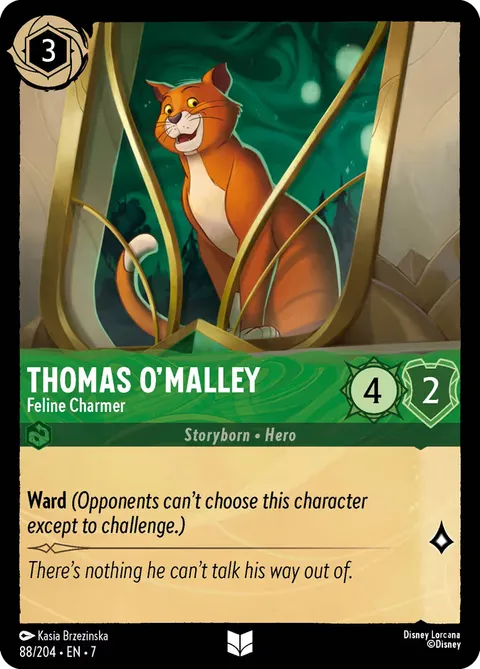 Thomas O'Malley — Feline Charmer