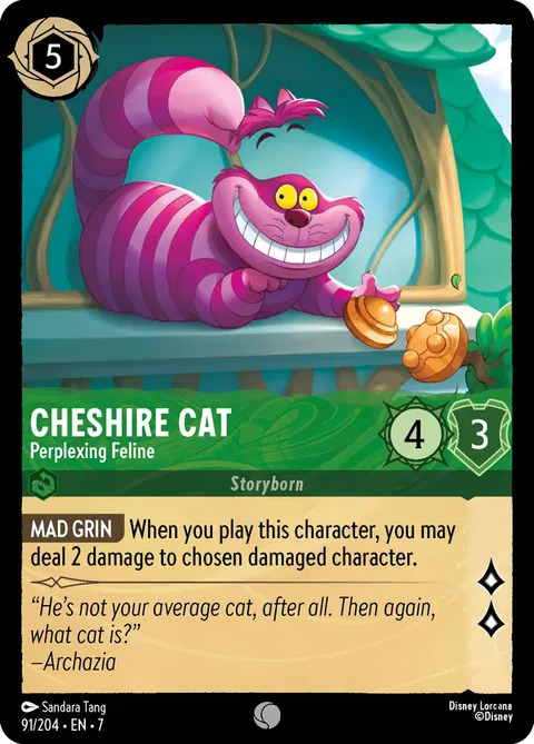 Cheshire Cat — Perplexing Feline