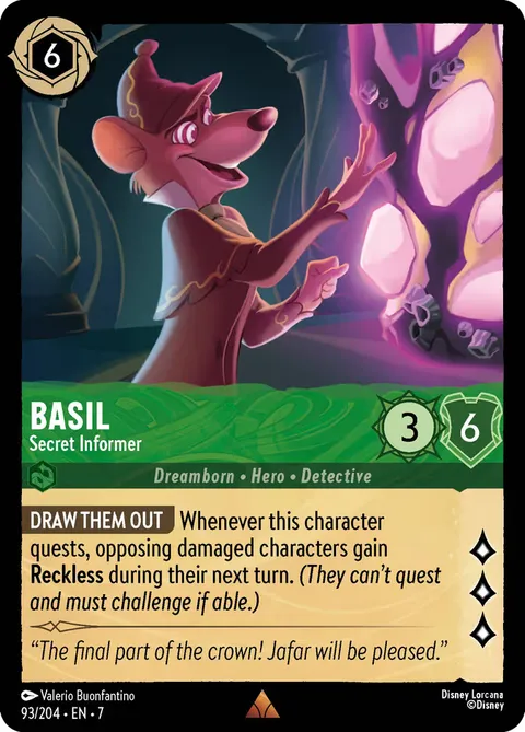 Basil — Secret Informer
