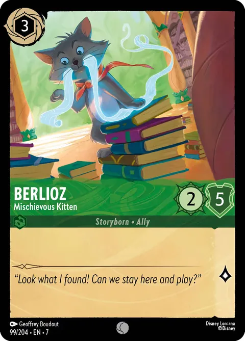 Berlioz — Mischievous Kitten