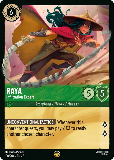 Raya — Infiltration Expert
