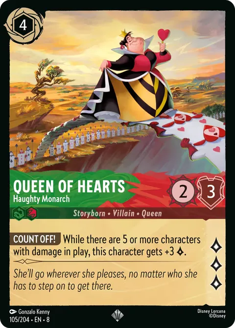 Queen of Hearts — Haughty Monarch