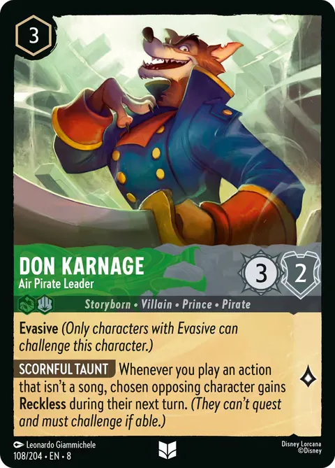 Don Karnage — Air Pirate Leader