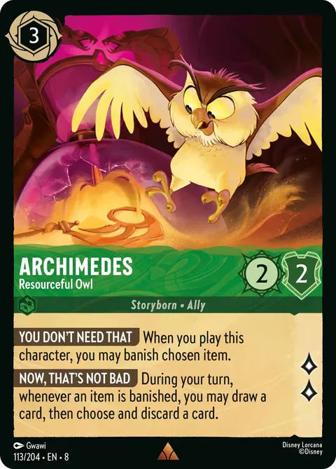 Archimedes — Resourceful Owl