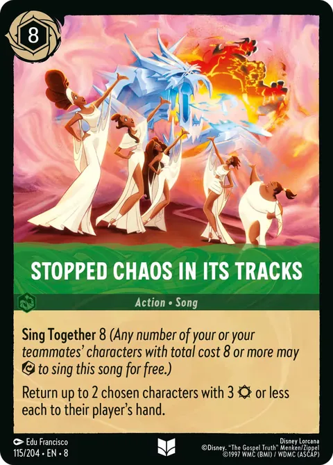 Stopped Chaos in Its Tracks