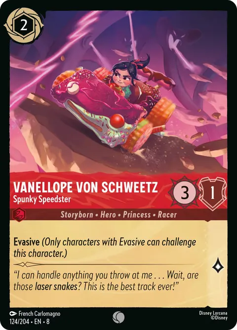 Vanellope Von Schweetz — Spunky Speedster