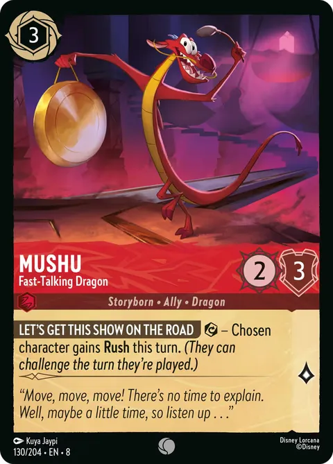 Mushu — Fast-Talking Dragon