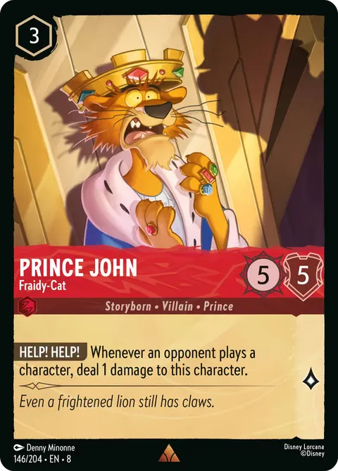 Prince John — Fraidy-Cat