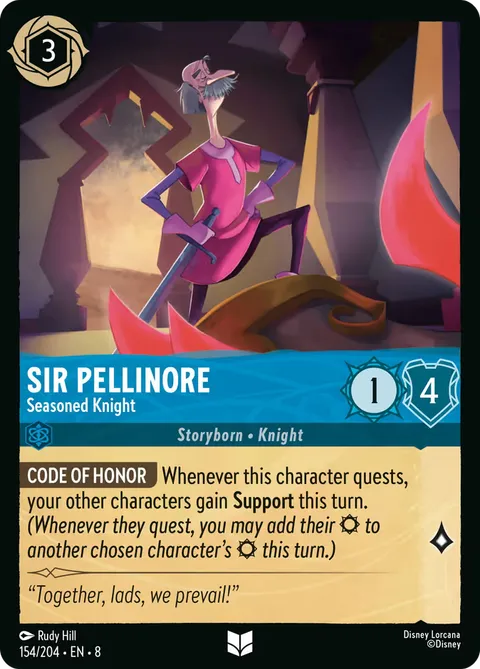 Sir Pellinore — Seasoned Knight