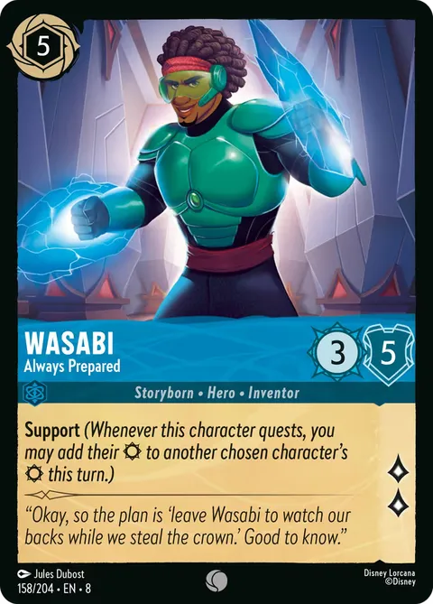 Wasabi — Always Prepared