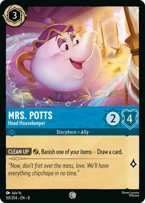 Mrs. Potts — Head Housekeeper
