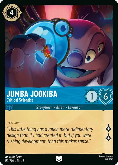 Jumba Jookiba — Critical Scientist