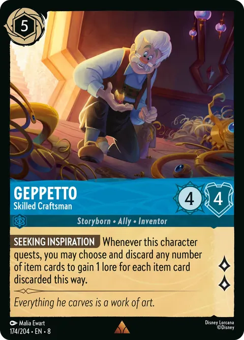 Geppetto — Skilled Craftsman