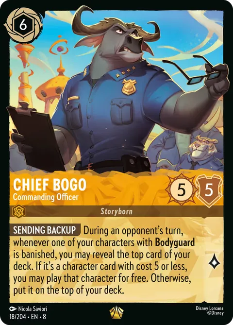 Chief Bogo — Commanding Officer