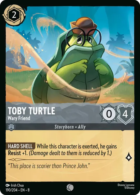 Toby Turtle — Wary Friend