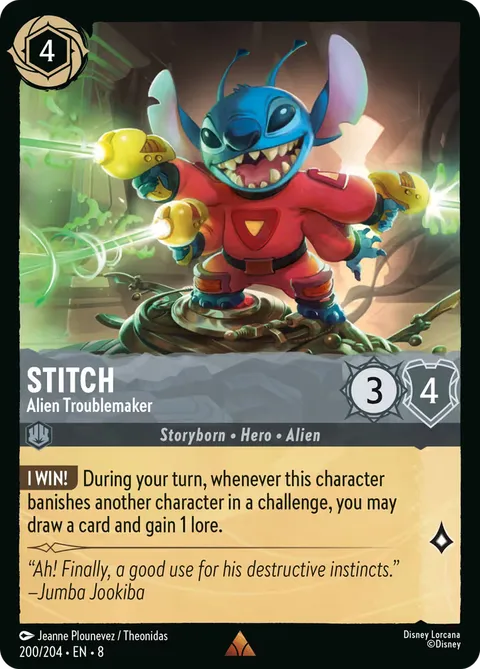 Stitch — Alien Troublemaker