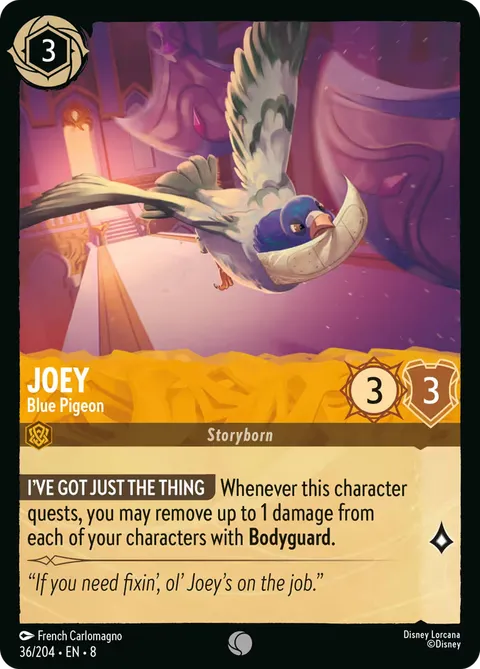 Joey — Blue Pigeon