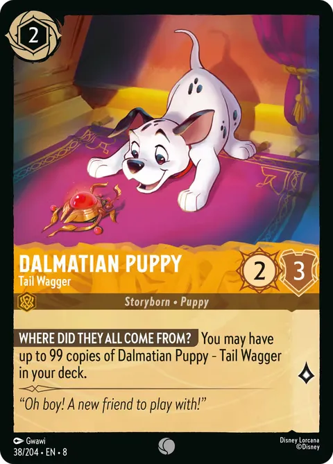 Dalmatian Puppy — Tail Wagger