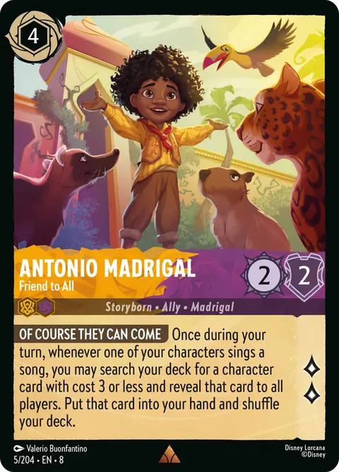 Antonio Madrigal — Friend to All