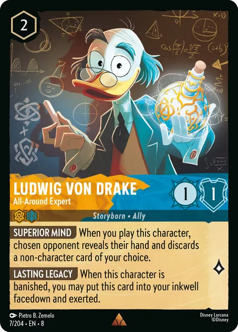 Ludwig Von Drake — All-Around Expert