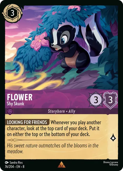 Flower — Shy Skunk