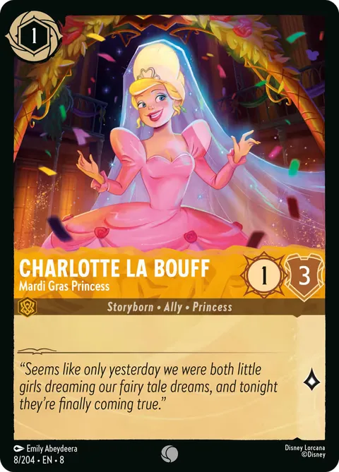 Charlotte La Bouff — Mardi Gras Princess