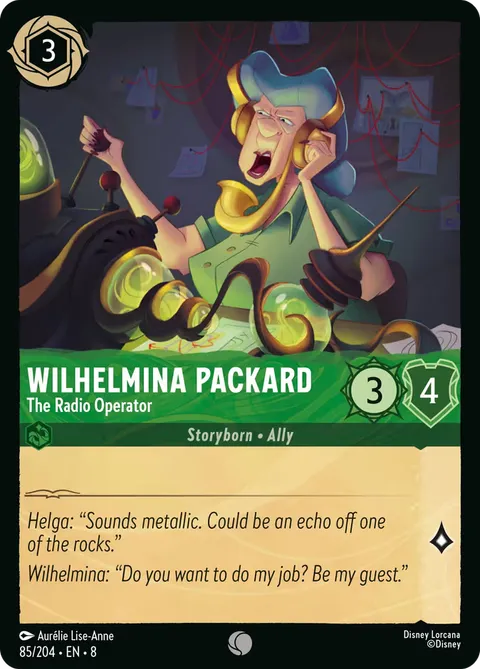 Wilhelmina Packard — The Radio Operator