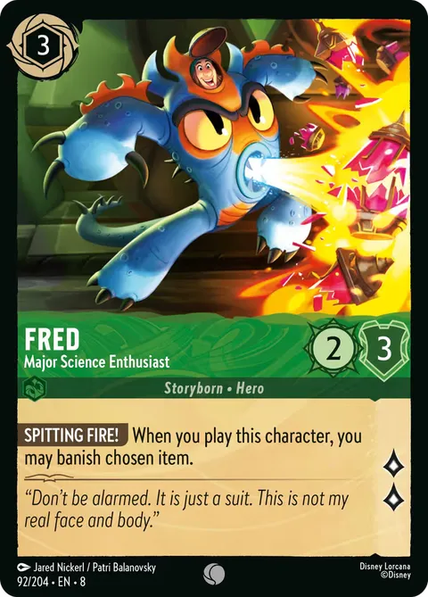 Fred — Major Science Enthusiast