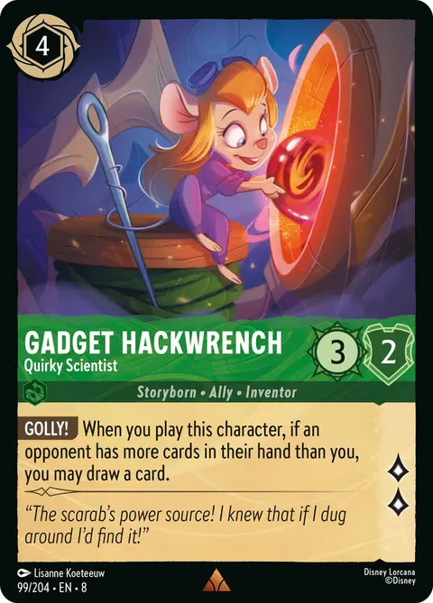 Gadget Hackwrench — Quirky Scientist
