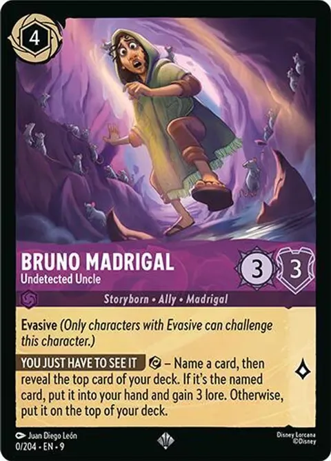 Bruno Madrigal — Undetected Uncle